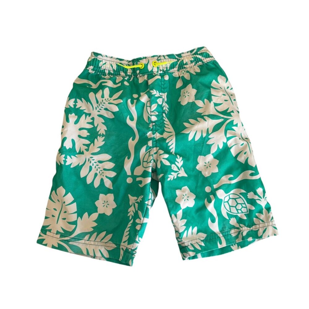 Tea Collection Swim Trunks Sea Turtles Size 7